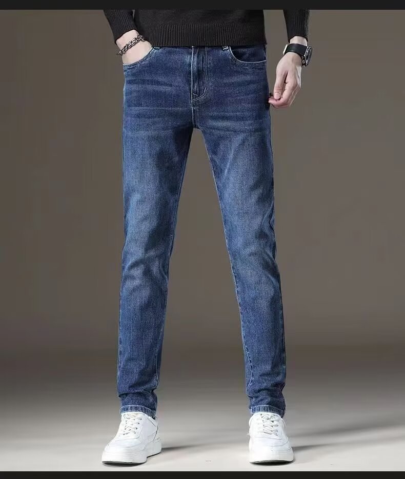 Axelion—Slim Stretch Denim Jeans