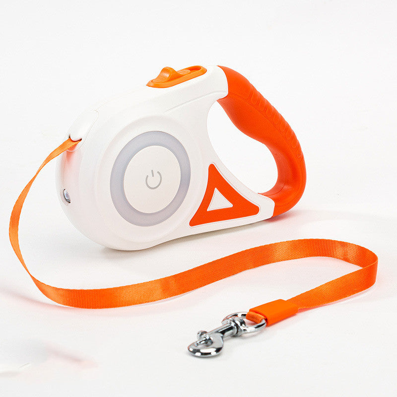 LumiPaw—LED Retractable Dog Leash