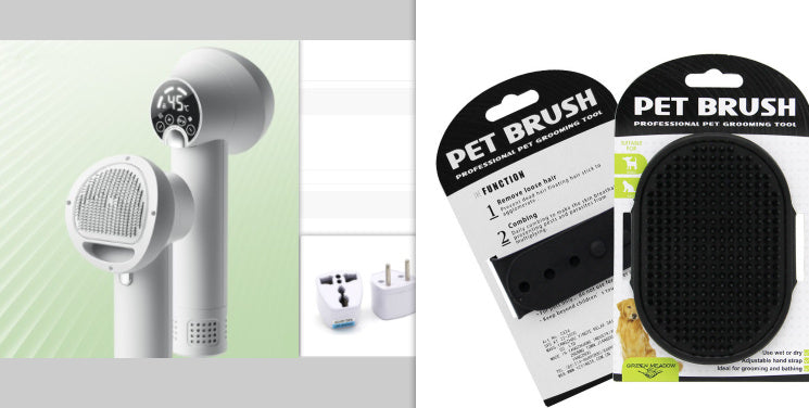 FurBliss—2-in-1 Smart Hair Dryer & Comb