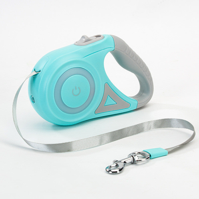 LumiPaw—LED Retractable Dog Leash
