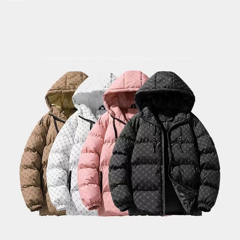 UrbanLuxe—Printed Hooded Puffer Jacket
