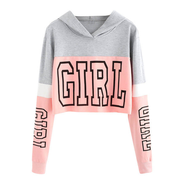 VibeWear—Crop Top Hoodie