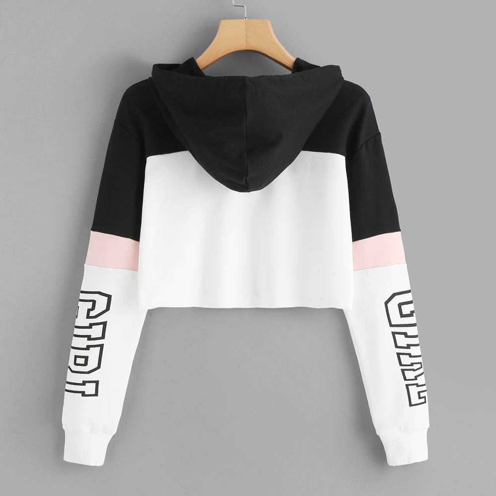 VibeWear—Crop Top Hoodie