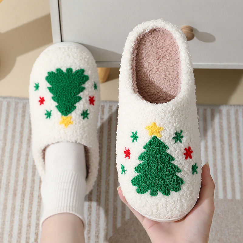 ClausEase—Santa Christmas Home Slippers