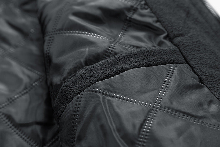 NordiCraft—Suede Stand Collar Jacket