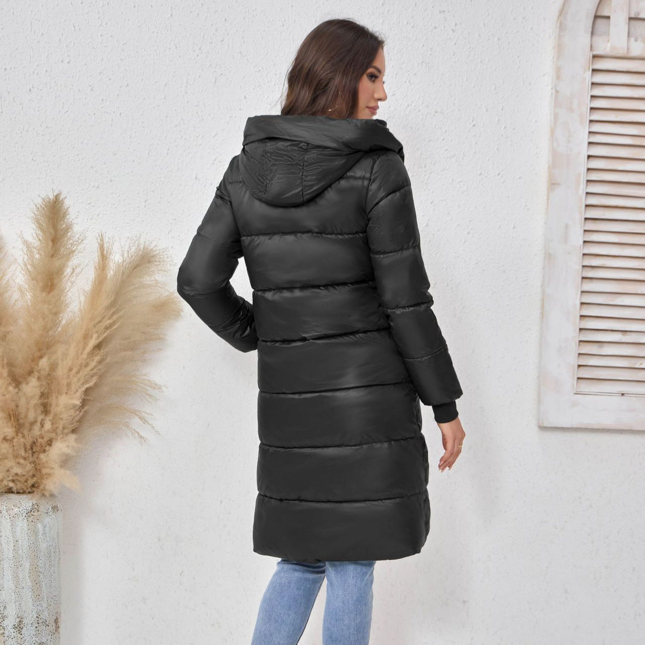 NordicAura - Luxe Long Puffer Coat