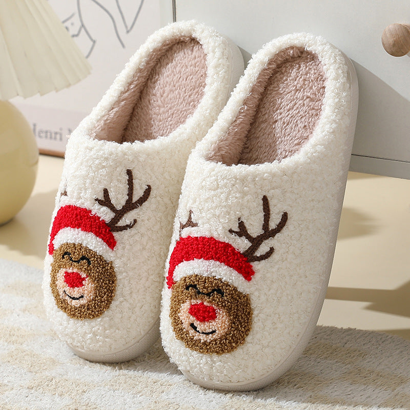 ClausEase—Santa Christmas Home Slippers