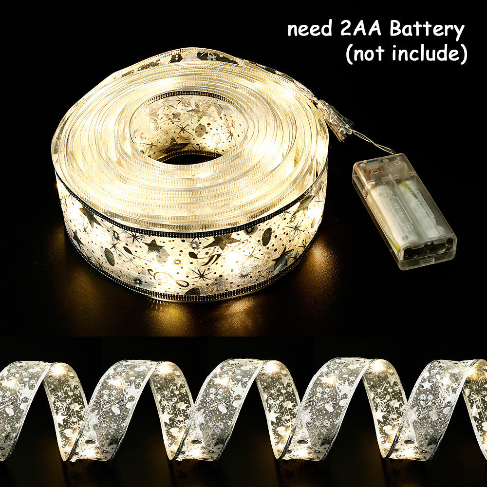 Lumi—LED Fairy Light Christmas Ribbon