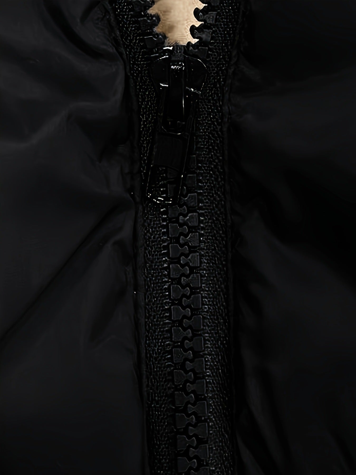 Ardelle—French Zipper Hooded Puffer Vest