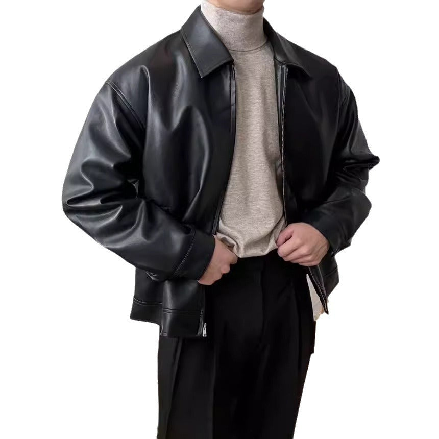 PrimeWear—Trendy Leather Jacket