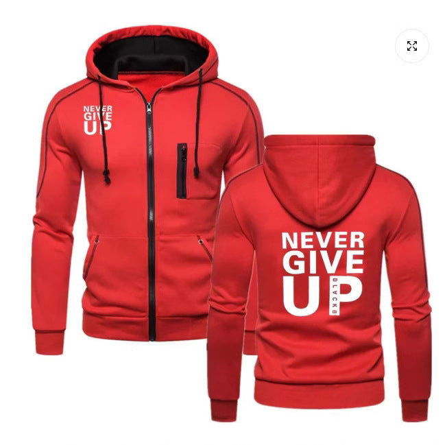 RiseUp—Motivational NeverGive Up Hoodie