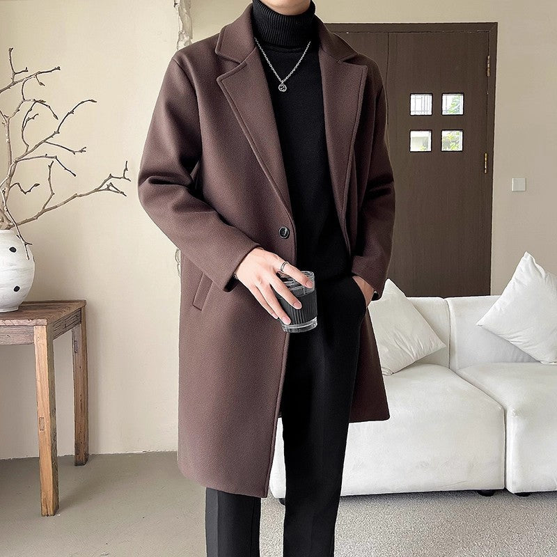 UrbanGent—Classic Wool Winter Overcoat