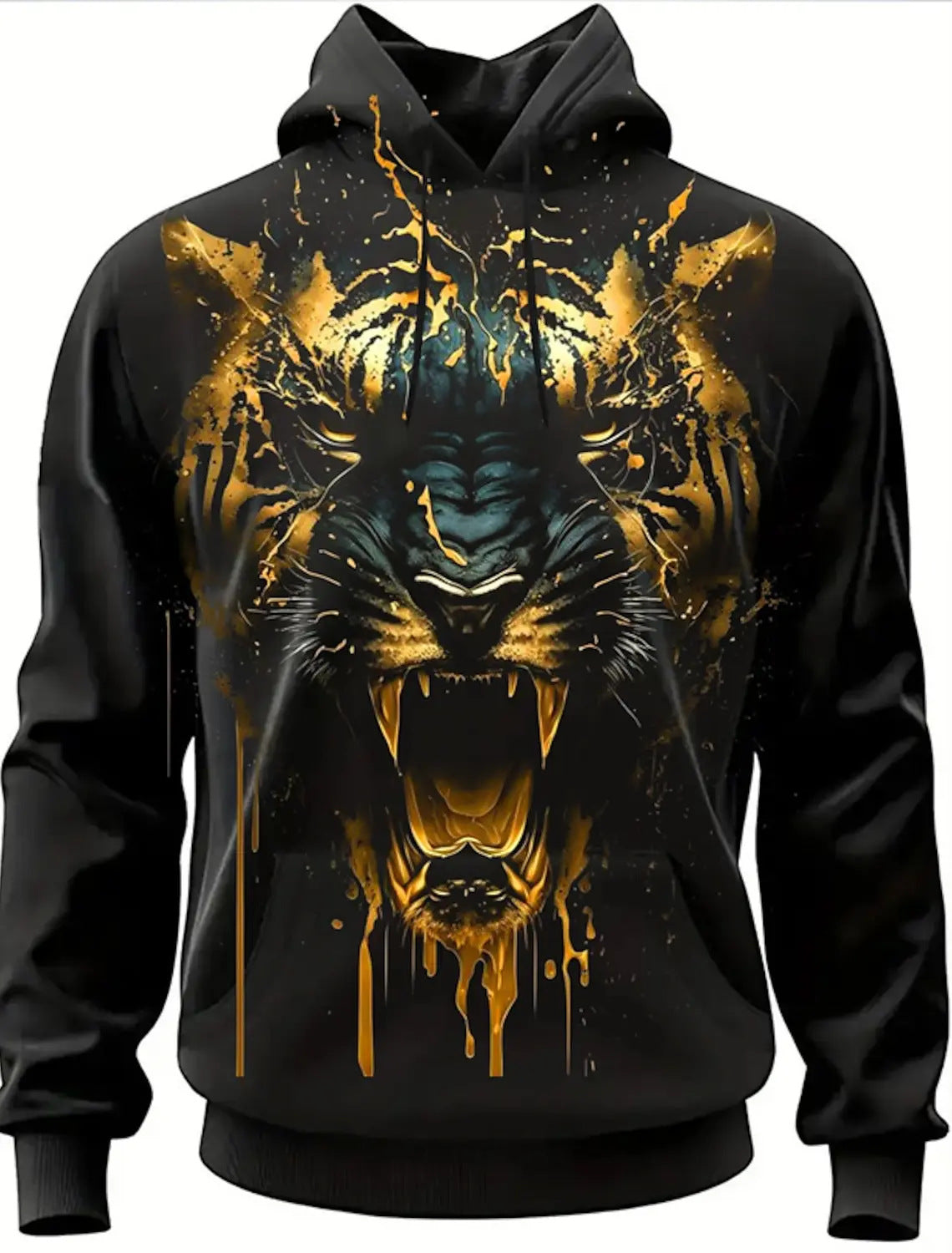 PrideWear—Lion Print 3D Hoodie