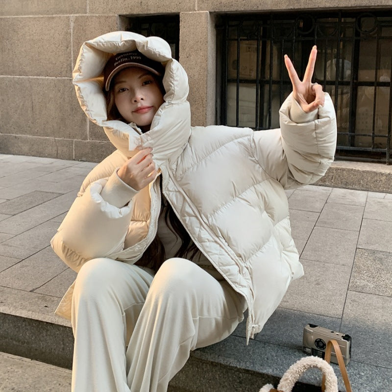 Korean Luxe Oversized Puffer Jacket