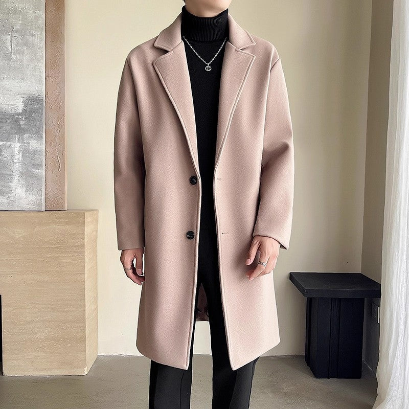 UrbanGent—Classic Wool Winter Overcoat