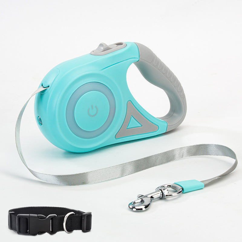LumiPaw—LED Retractable Dog Leash