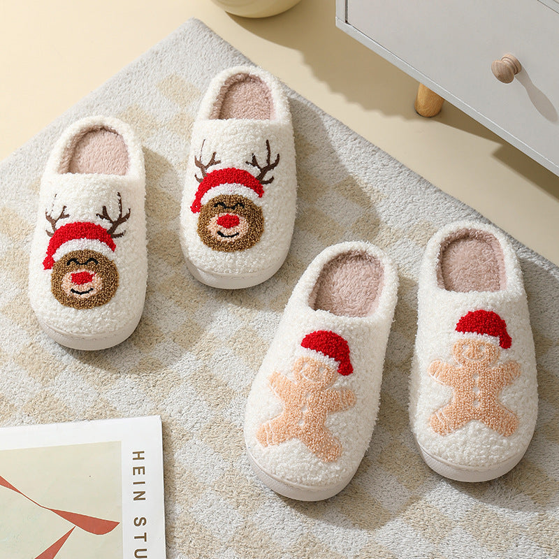 ClausEase—Santa Christmas Home Slippers