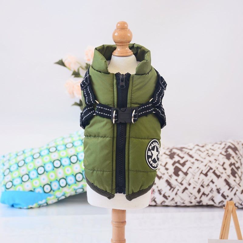 FurShield—Waterproof Winter Dog Jacket