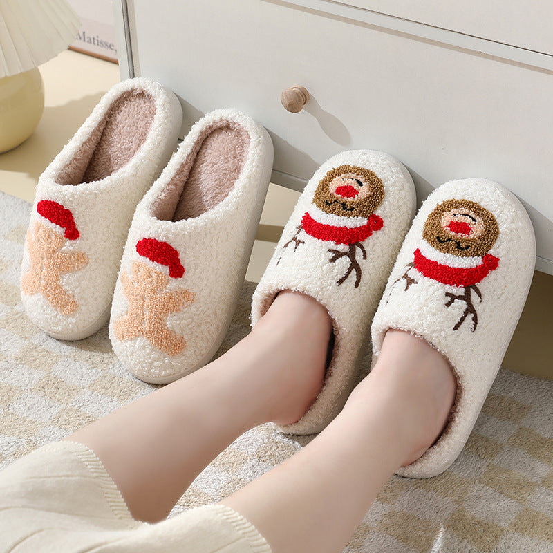 ClausEase—Santa Christmas Home Slippers