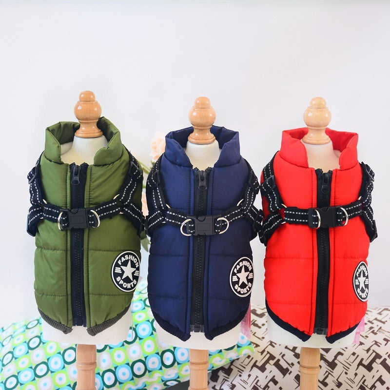 FurShield—Waterproof Winter Dog Jacket