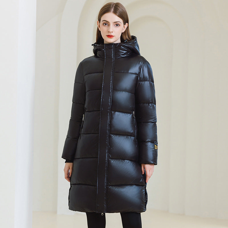 Velinor—Long Duck Down Puffer Coat