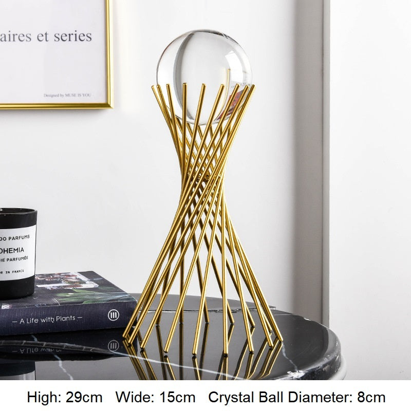 EternaLux™ Crystal Ball Sculptures
