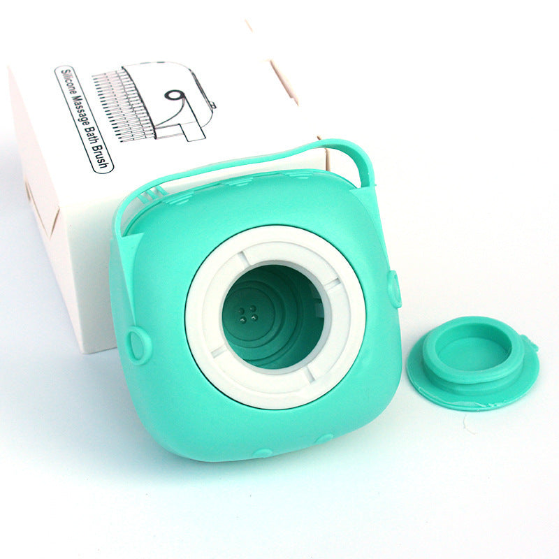 PawScrub—2-in-1 Silicone Pet Bath Brush