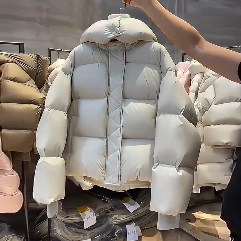 Korean Luxe Oversized Puffer Jacket
