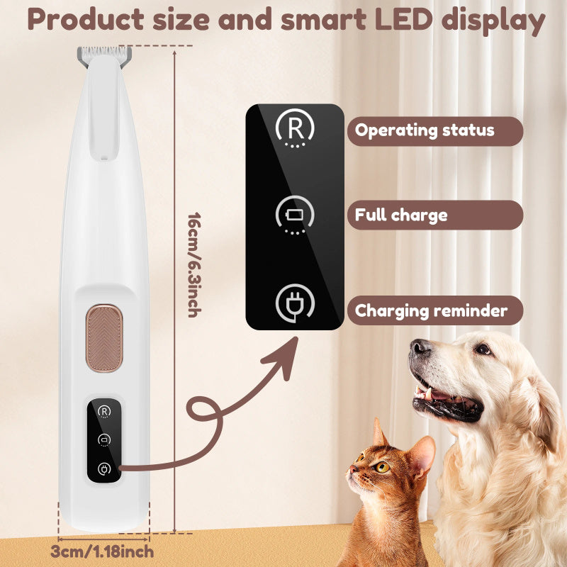 TrimMate—Led Pet Paw Trimmer