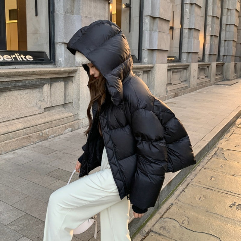 Korean Luxe Oversized Puffer Jacket