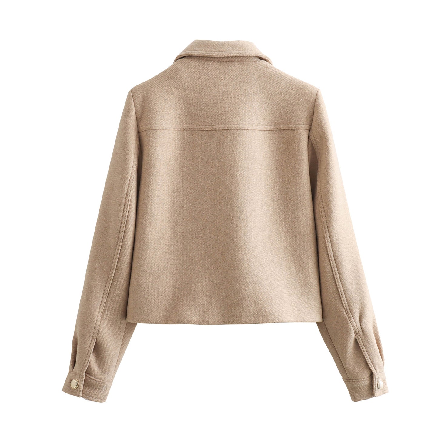 ModeLuxe—Wool Blend Cropped Jacket