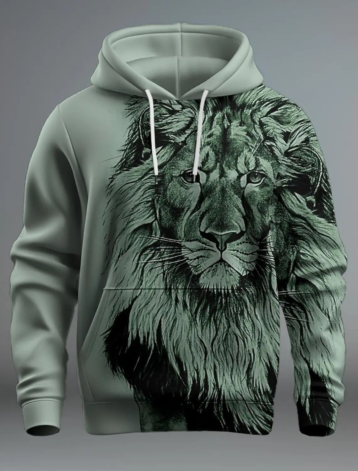 PrideWear—Lion Print 3D Hoodie