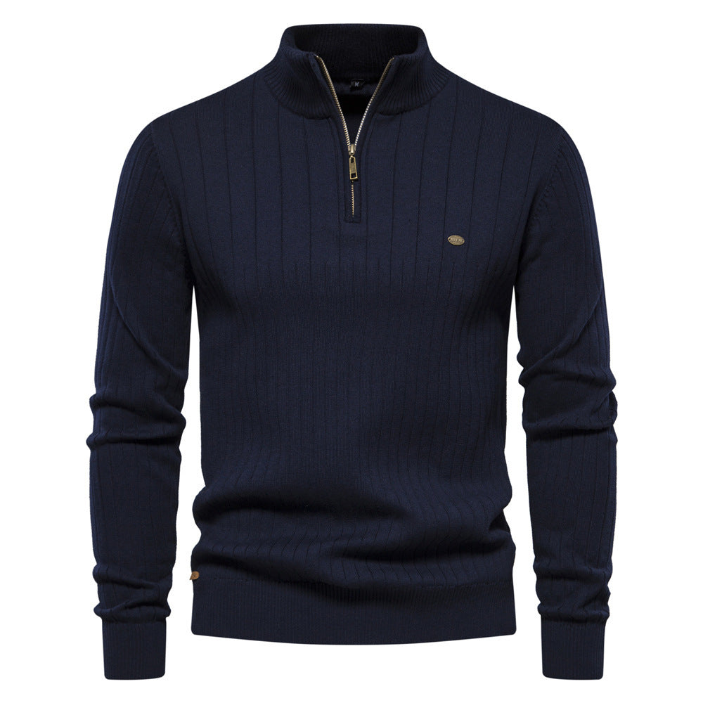 NordicLine—Half-Zip Knit Sweater