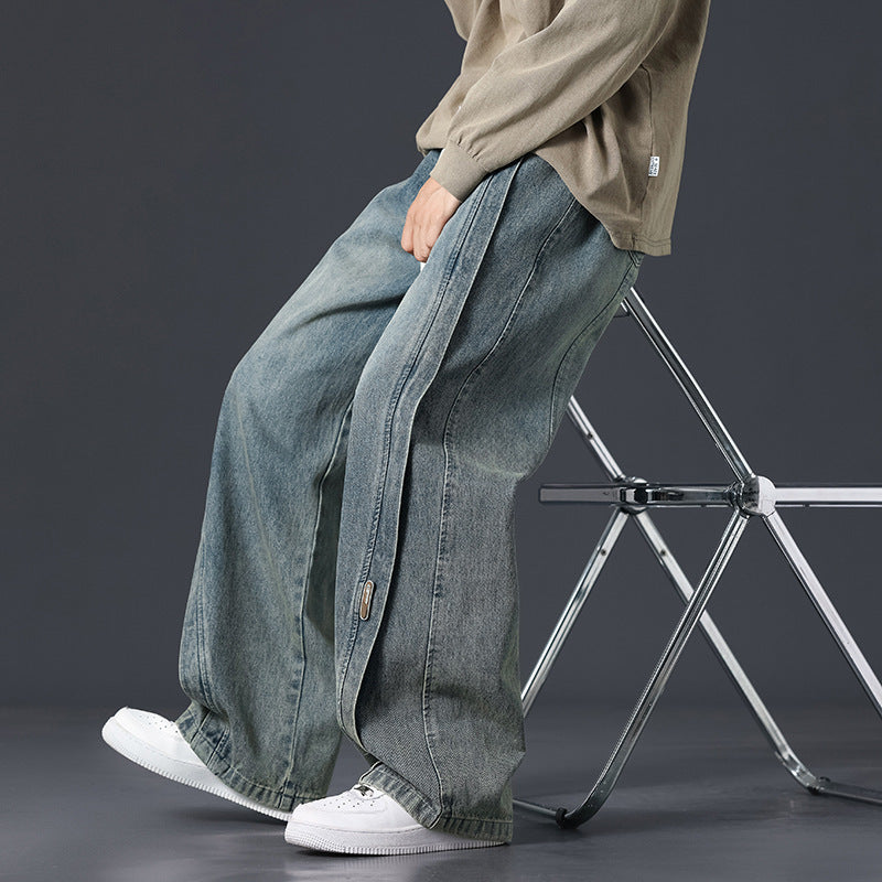 Valvren—Retro Baggy Modern Denim Jeans