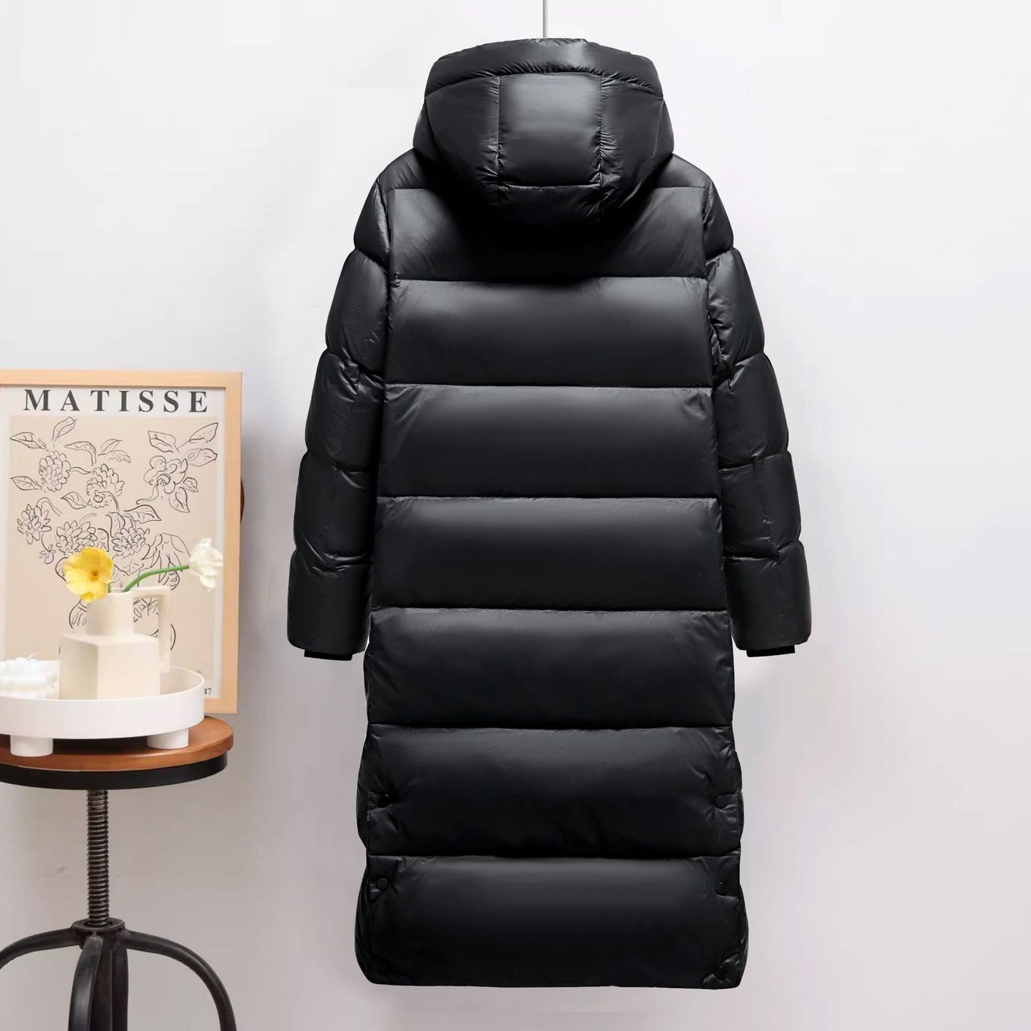 Nordvella—Hooded Duck Down Puffer Jacket