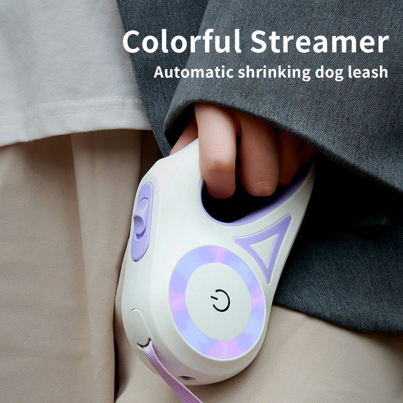 LumiPaw—LED Retractable Dog Leash