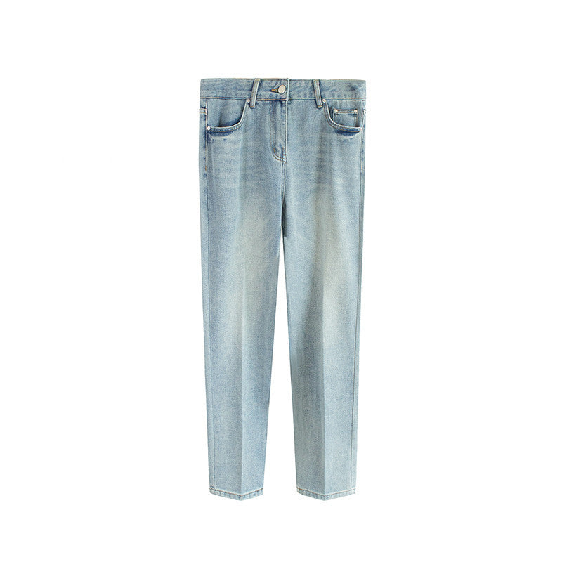 Trevix—Versatile Cropped Denim Jeans