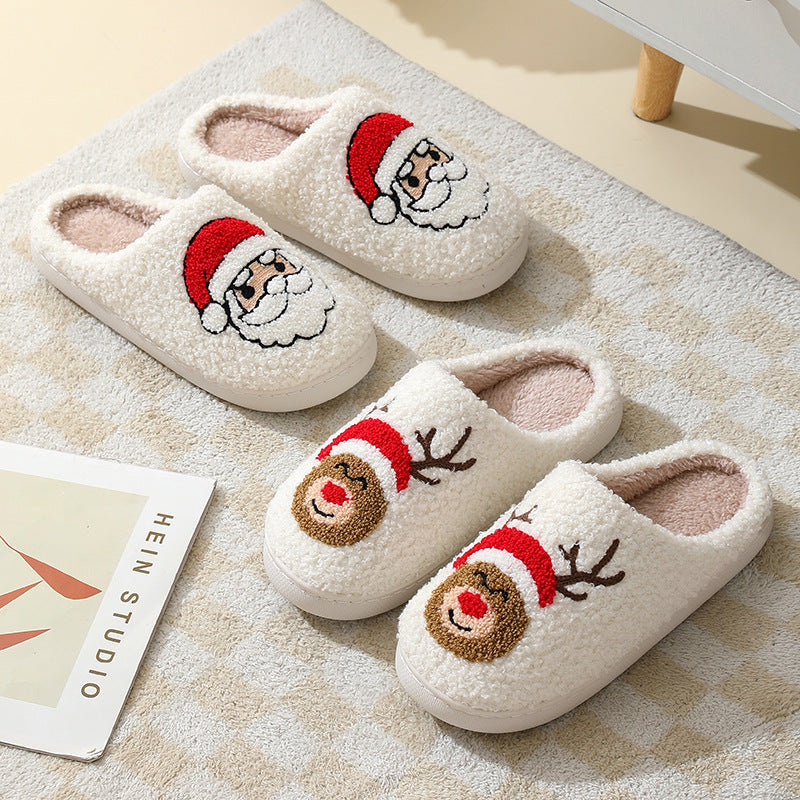 ClausEase—Santa Christmas Home Slippers