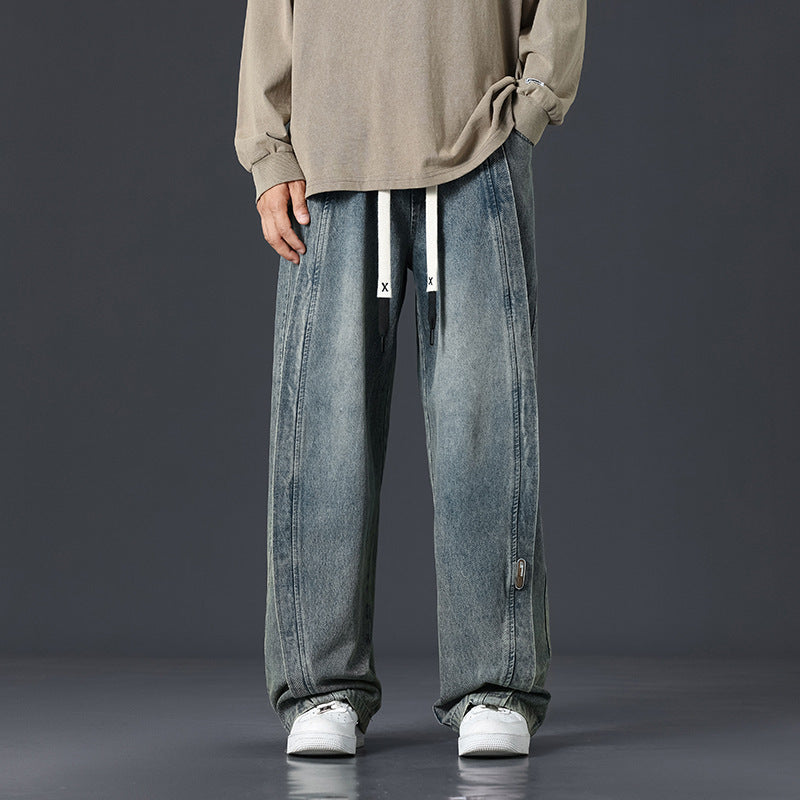 Valvren—Retro Baggy Modern Denim Jeans