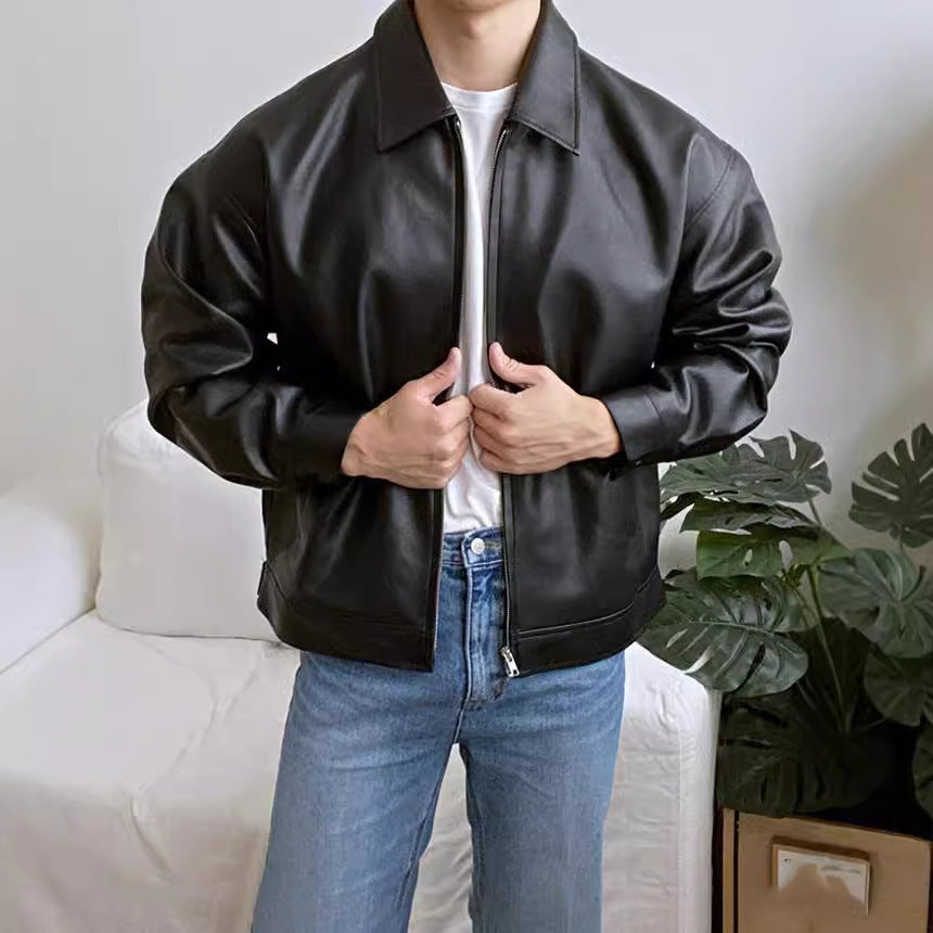 PrimeWear—Trendy Leather Jacket