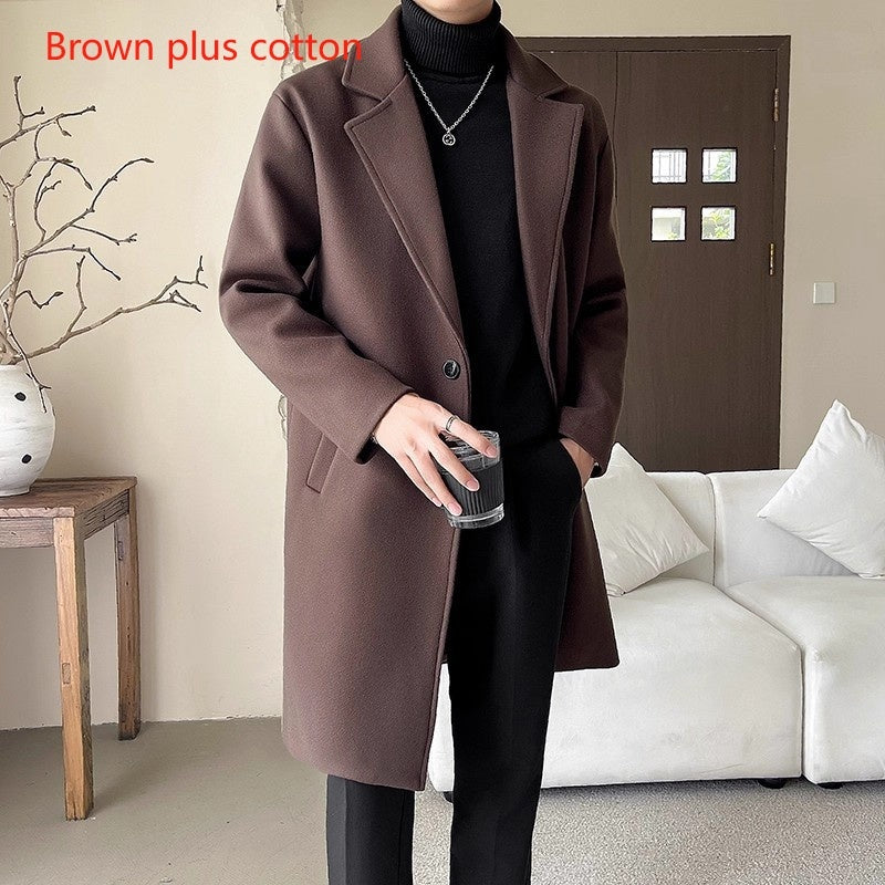 UrbanGent—Classic Wool Winter Overcoat