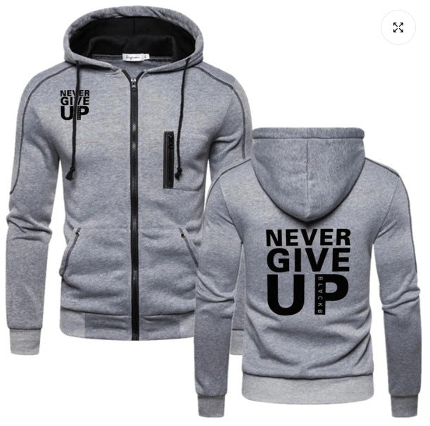 RiseUp—Motivational NeverGive Up Hoodie