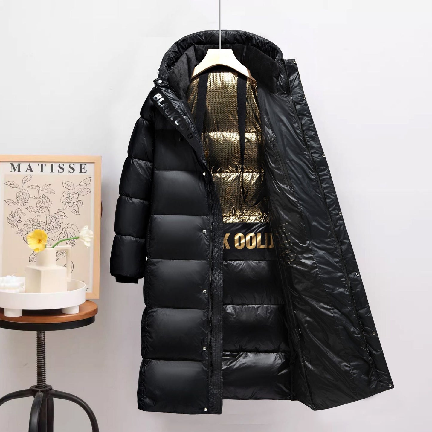 Nordvella—Hooded Duck Down Puffer Jacket