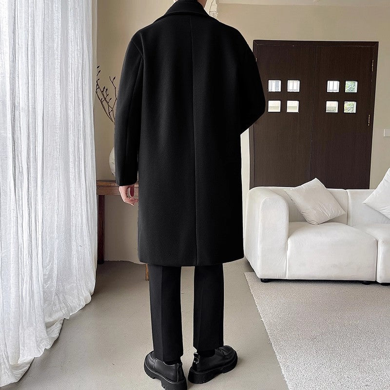 UrbanGent—Classic Wool Winter Overcoat