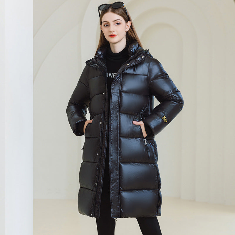 Velinor—Long Duck Down Puffer Coat
