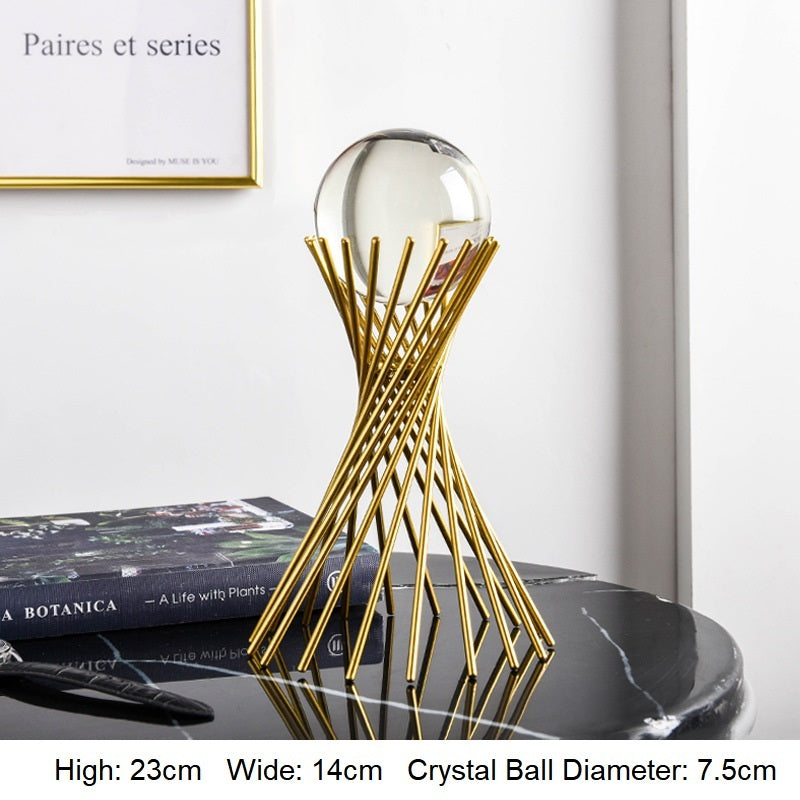 EternaLux™ Crystal Ball Sculptures