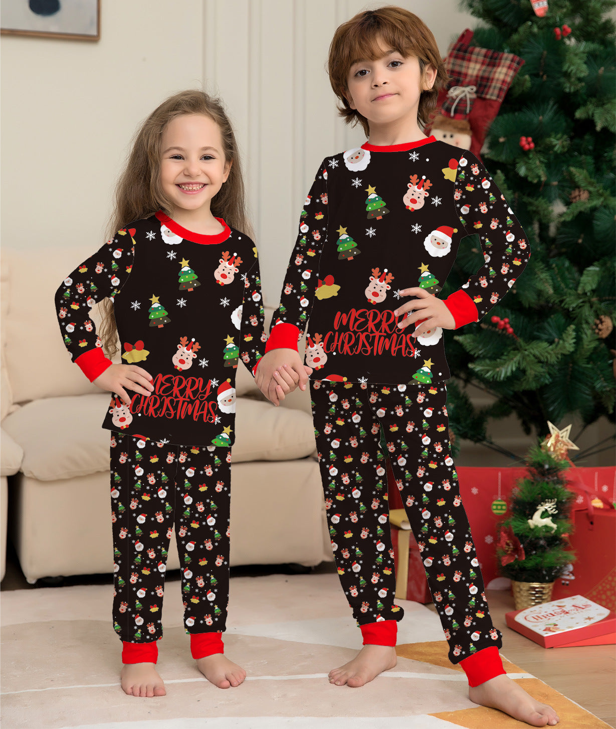 Merrix—Family Matching Christmas Pajamas
