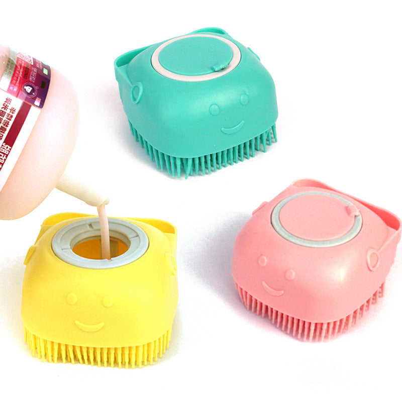 PawScrub—2-in-1 Silicone Pet Bath Brush