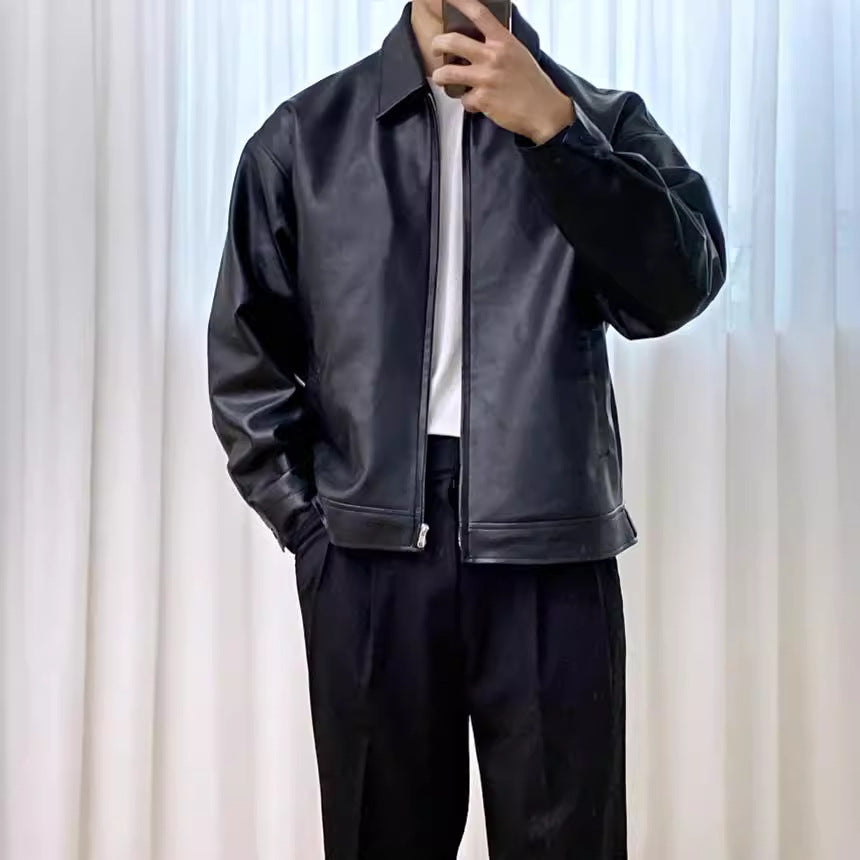 PrimeWear—Trendy Leather Jacket