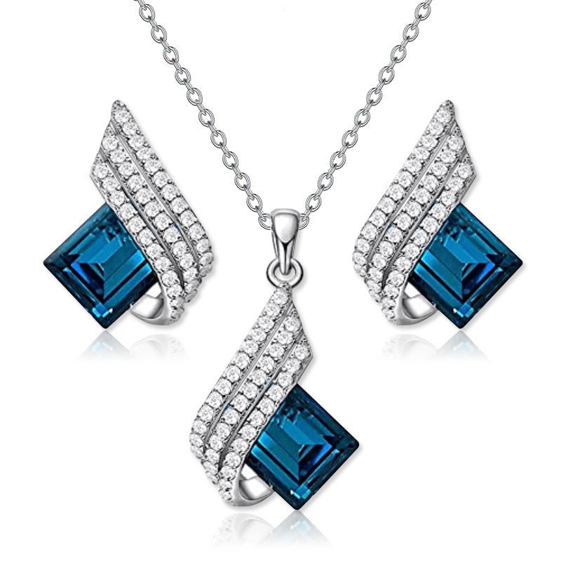 Aurora Blue Jewellery Set